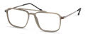 Modo Zeta Khaki Eyeglasses - Color Image