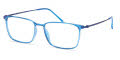 Modo 7034A Blue (Global Fit) Eyeglasses - Color Image