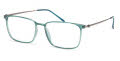 Modo 7034A Teal (Global Fit) Eyeglasses - Color Image