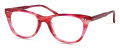 Modo 8029 Stripy Red Eyeglasses - Color Image