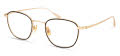 Modo 9012 Black / Gold Eyeglasses - Color Image