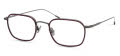 Modo 9014 Brushed Gun / Burgundy Eyeglasses - Color Image