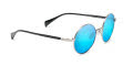 Maui Jim Mokupuni - 888 Titanium / Neutral Grey Blue Hawaii blue mirror PolarizedPlus2 Lens (B888-17) Sunglasses - Color Image