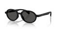 Moncler ME8006 Matte Black / Light Grey Gradient Black (500687) Sunglasses - Color Image