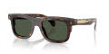 Moncler ME6004 Brown Tortoise / Green Polar (30029A) Sunglasses - Color Image