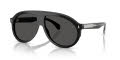 Moncler ME6001 Shiny Black / Dark Grey (300187) Sunglasses - Color Image