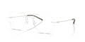 Moncler ME1003 Matte Silver (1004) Eyeglasses - Color Image
