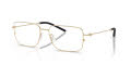 Moncler ME1004 Pale Gold (1007) Eyeglasses - Color Image