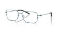 Moncler ME1004 Matte Blue (1008) Eyeglasses - Color Image