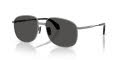 Moncler ME4013 Matte Frozen/Solid Dark Grey (101687) Sunglasses - Color Image