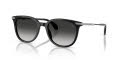 Moncler ME6013 Shiny Black/Gradient Dark Grey (30013C) Sunglasses - Color Image