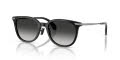 Moncler ME6013F Shiny Black/Gradient Dark Grey (30013C) Sunglasses - Color Image