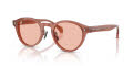 Moncler ME6017D Shiny Opal Pink/Solid Light Pink (302684) Sunglasses - Color Image
