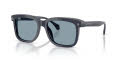Moncler ME6018 Shiny Dark Blue/Azure (302072) Sunglasses - Color Image