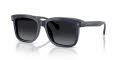 Moncler ME6018 Shiny Dark Blue/Polar Gradient Grey (3020T3) Sunglasses - Color Image