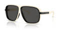 Moncler ME8011U Matte Butter/Solid Grey (500287) Sunglasses - Color Image