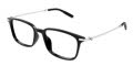 Mont Blanc MB0315OA Black-Silver (001) Eyeglasses - Color Image