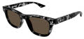 Mont Blanc MB0254S Black / Brown Lens (008) Sunglasses - Color Image