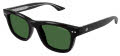 Mont Blanc MB0254S Black / Green Lens (006) Sunglasses - Color Image