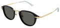 Mont Blanc MB0336S Black / Smoke Lens (001) Sunglasses - Color Image