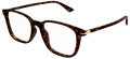 Mont Blanc MB0338O Havana-Havana (007) Eyeglasses - Color Image