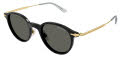 Mont Blanc MB0362S Black / Grey Lens (001) Sunglasses - Color Image
