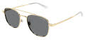 Mont Blanc MB0363S Gold / Grey Lens (001) Sunglasses - Color Image