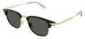 Mont Blanc MB0364S Black / Grey Lens (001) Sunglasses - Color Image