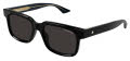 Mont Blanc MB0383S Black / Grey Lens (001) Sunglasses - Color Image