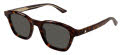 Mont Blanc MB0384S Havana / Grey Lens (002) Sunglasses - Color Image