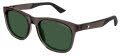 Mont Blanc MB0400S Grey / Green Lens (003) Sunglasses - Color Image