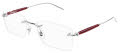 Mont Blanc MB0411O Silver - Silver (003) Eyeglasses - Color Image