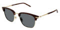 Mont Blanc MB0242S Havana/ Grey Lens (009) Sunglasses - Color Image