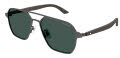 Mont Blanc MB0360S Gunmetal Grey/ Green Lens (003) Sunglasses - Color Image