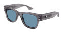 Mont Blanc MB0381S Grey/ Light Blue (004) Sunglasses - Color Image