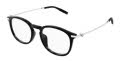 Mont Blanc MB0375OA Black Silver (001) Eyeglasses - Color Image