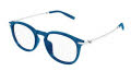 Mont Blanc MB0375OA Blue Silver (004) Eyeglasses - Color Image