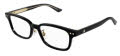 Mont Blanc MB0379OJ Black -Black (001) Eyeglasses - Color Image