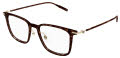 Mont Blanc MB0354O Havana - Gold (002) Eyeglasses - Color Image