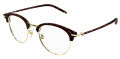 Mont Blanc MB0408O Gold - Havana (003) Eyeglasses - Color Image