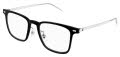 Mont Blanc MB0395ON Black - Silver (001) Eyeglasses - Color Image