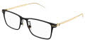 Mont Blanc MB0396ON Black - Gold (006) Eyeglasses - Color Image