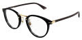 Mont Blanc MB0406O Black - Grey (001) Eyeglasses - Color Image