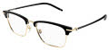 Mont Blanc MB0409O Gold - Black (002) Eyeglasses - Color Image