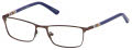 New Balance Kids NBK 120 Brown (1) Eyeglasses - Color Image