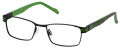New Balance Kids NBK 121 Black (2) Eyeglasses - Color Image