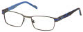 New Balance Kids NBK 121 Light Gunmetal (3) Eyeglasses - Color Image