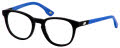 New Balance Kids NBK 124 Black (2) Eyeglasses - Color Image