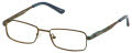 New Balance Kids NBK 130 Brown (1) Eyeglasses - Color Image