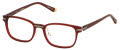 New Balance Kids NBK 133 Red (3) Eyeglasses - Color Image